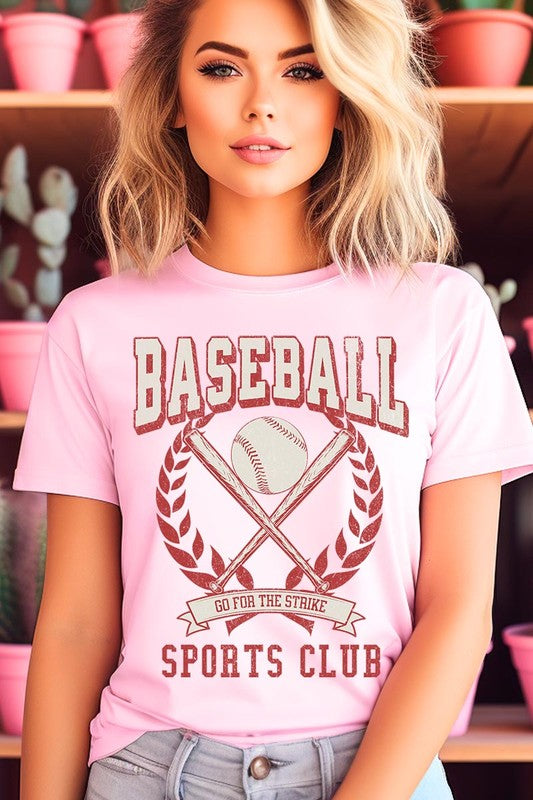 Baseball Sports Club Graphic T Shirts