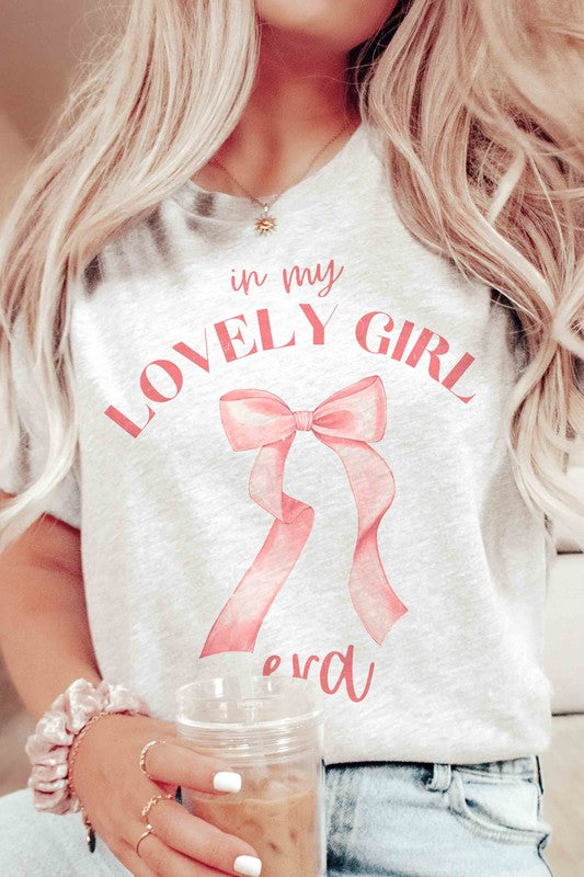 PLUS SIZE - IN MY LOVELY GIRL ERA Graphic T-Shirt